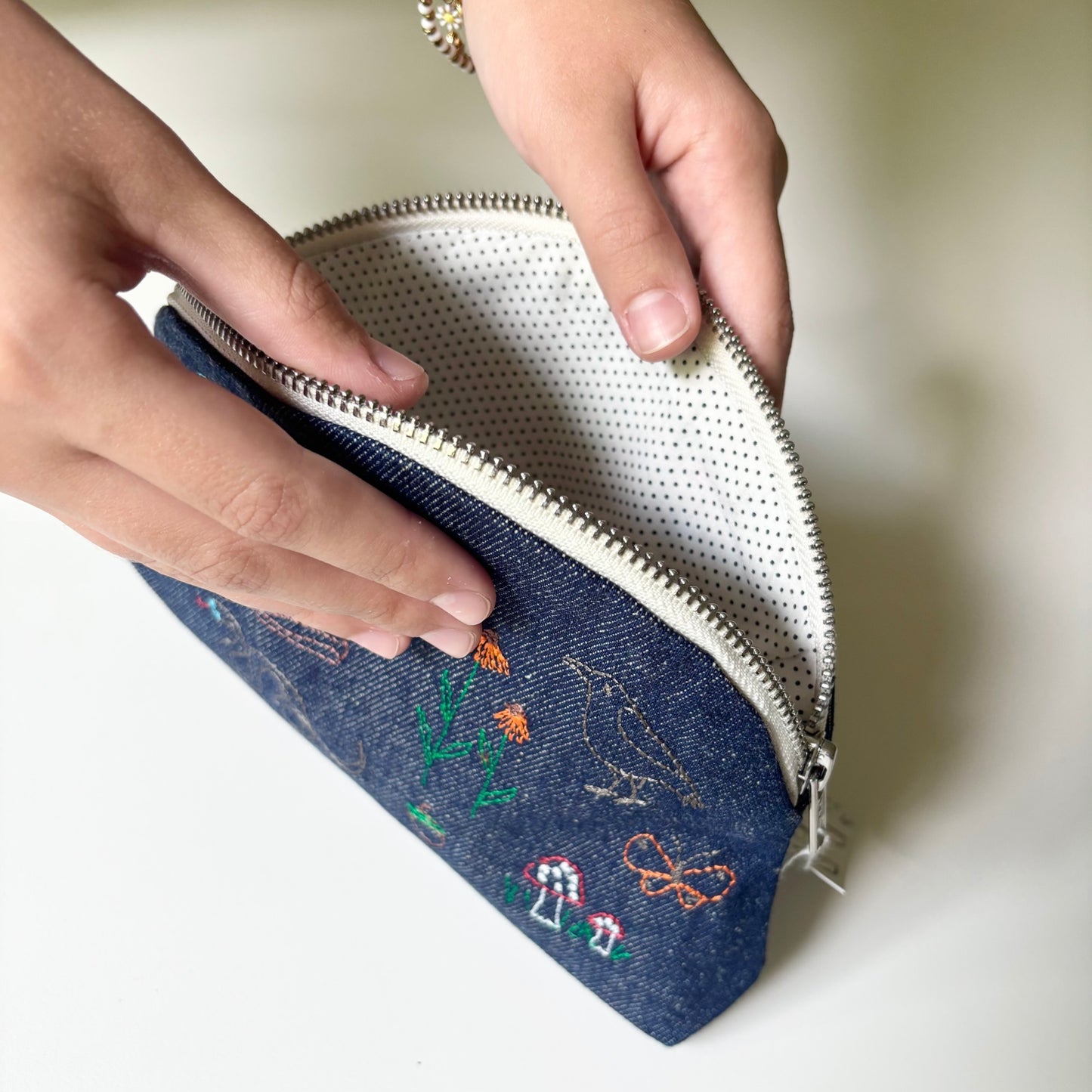 Swatches Denim Pouch