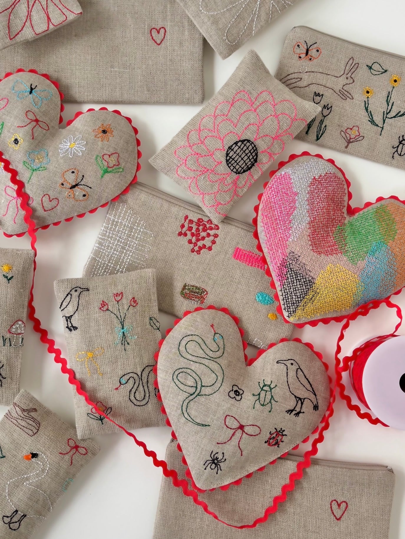 Flowers and Bows Sachet