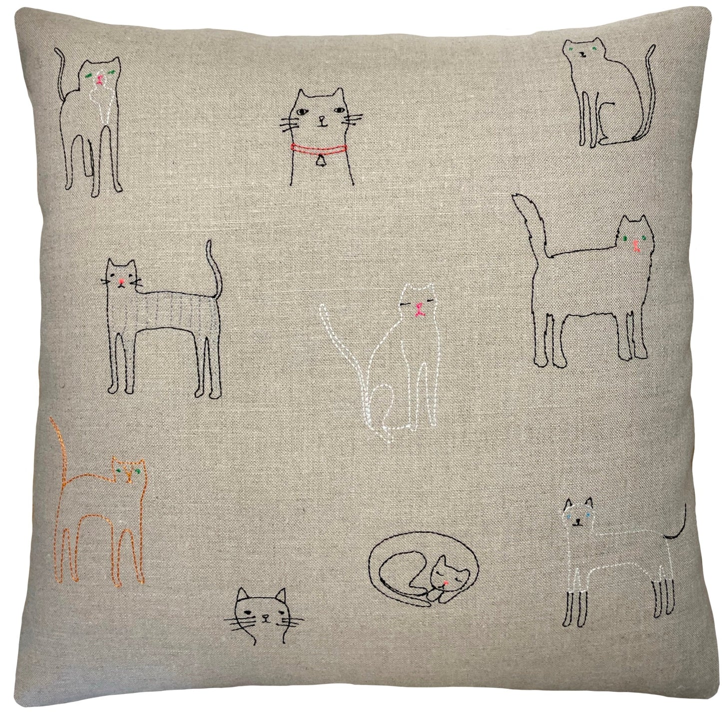 Cats Pillow, Linen