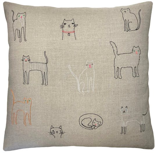 Cats Pillow, Linen