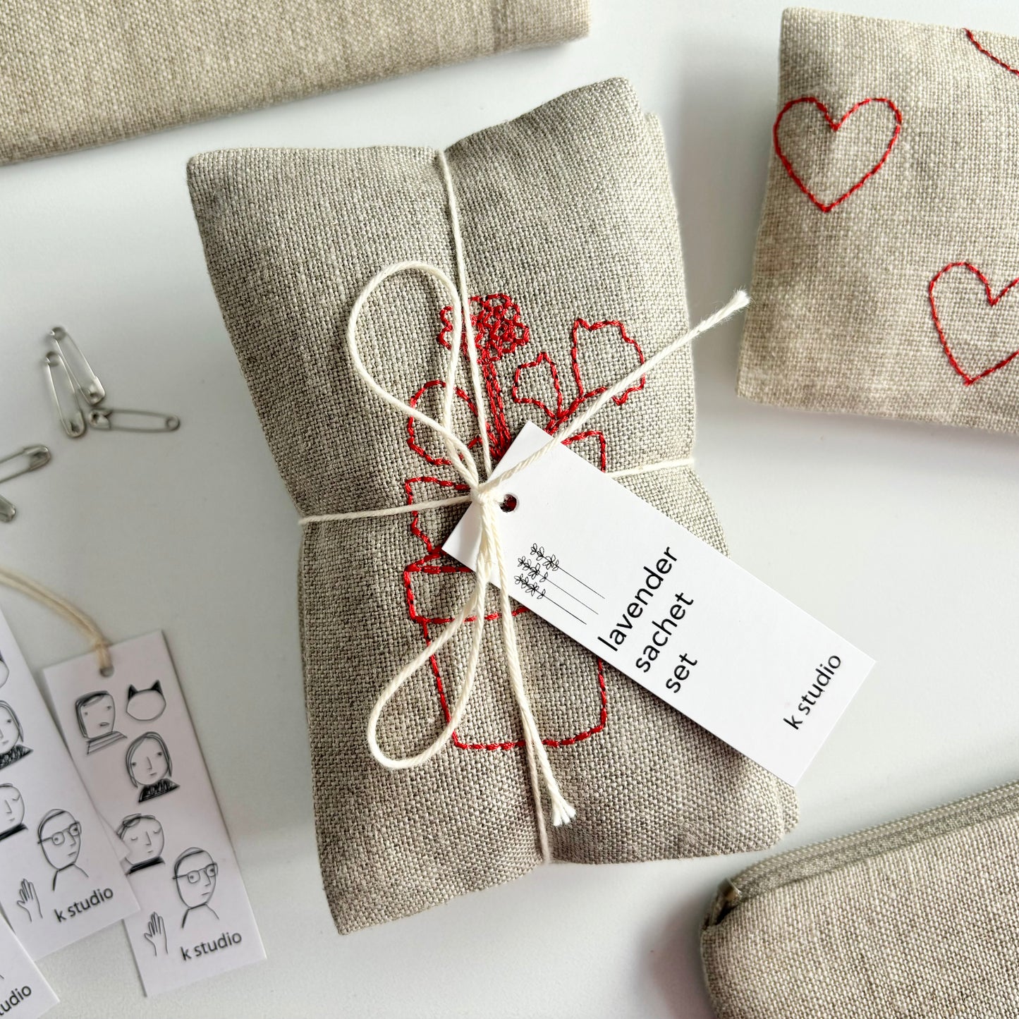 Geranium Sachet Set