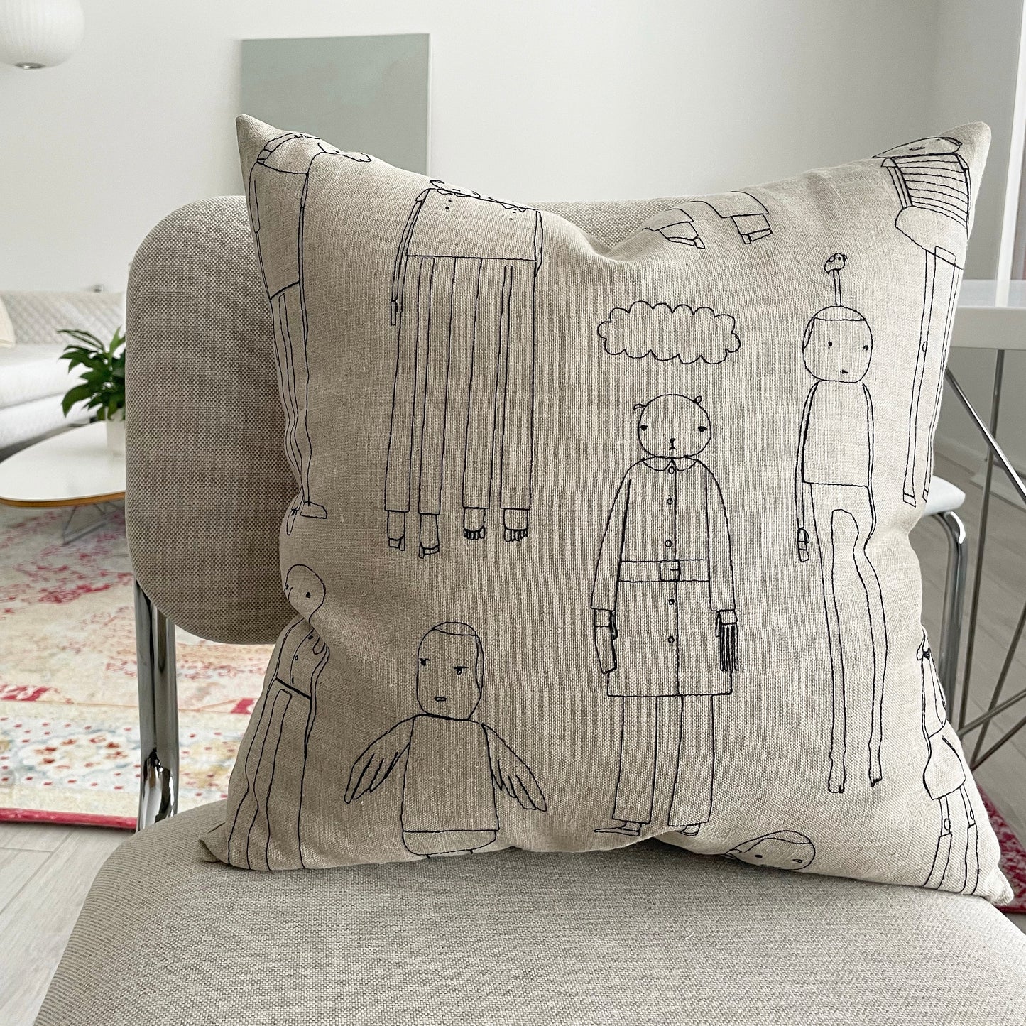 Everyday People Pillow