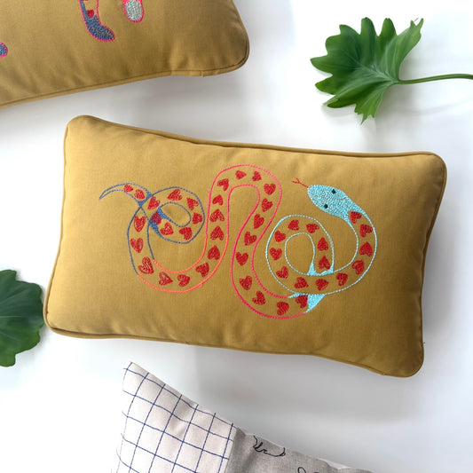 Love Snake Pillow