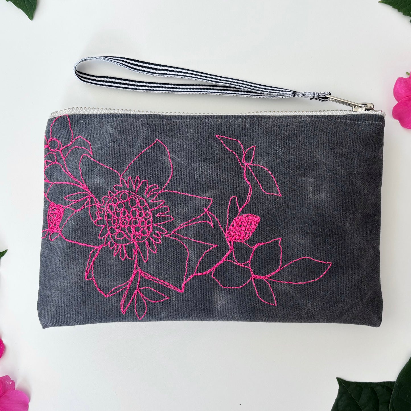 Clematis Wristlet