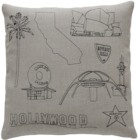 places- los angeles pillow