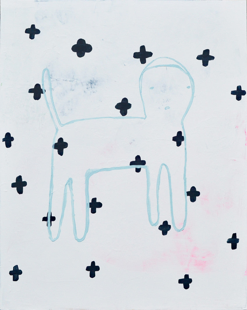 SOLD - Man + Dog