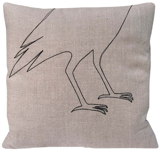 Crow's Feet Pillow