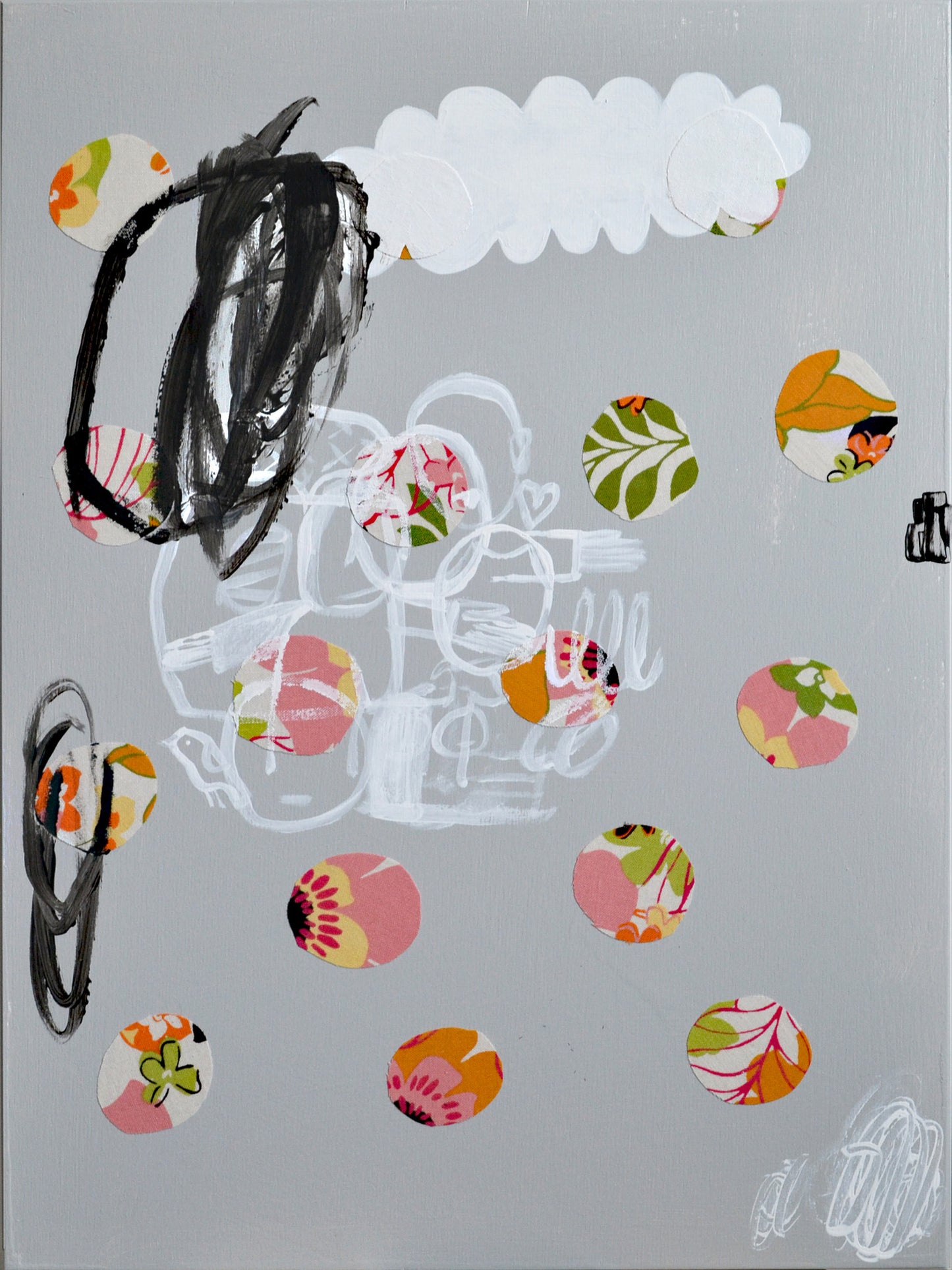 SOLD - Flowered Spots