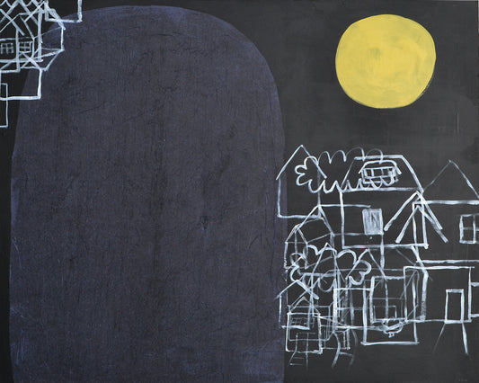 SOLD - The Moon at Night