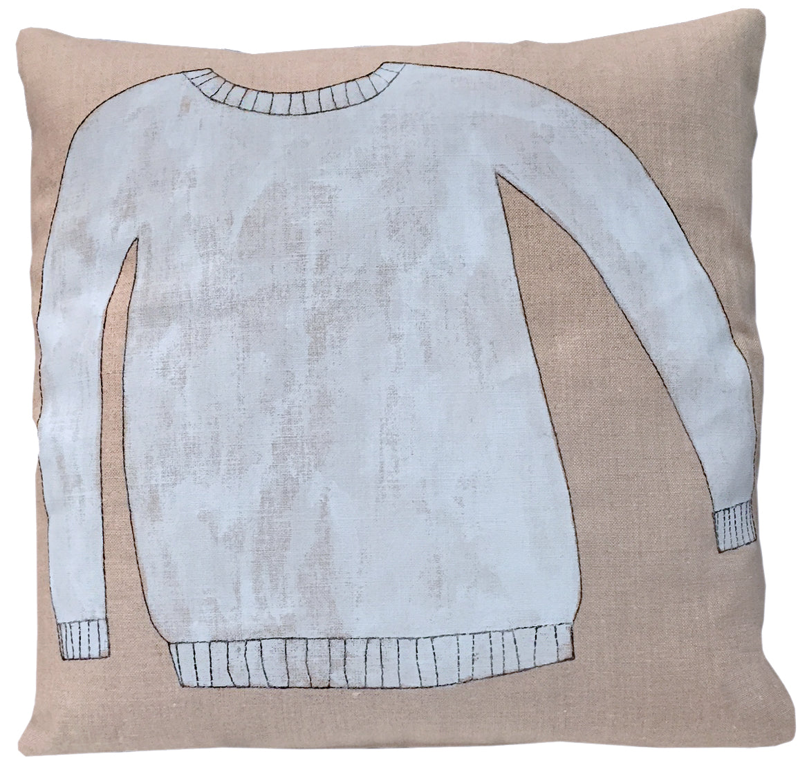 Sweater Pillow, Painted