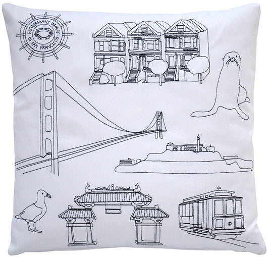 places- san francisco pillow