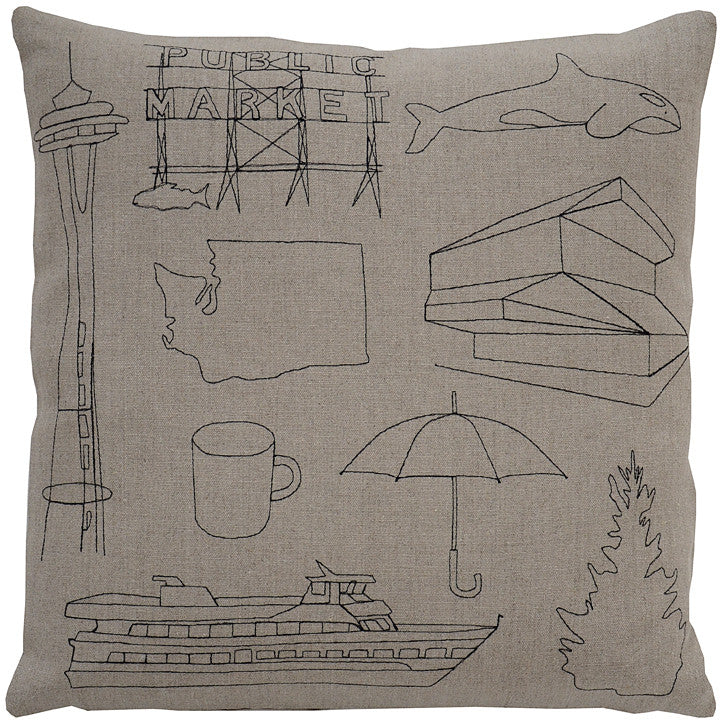 places- seattle pillow