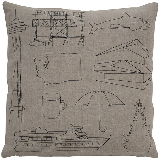 places- seattle pillow