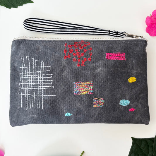 Patches Wristlet