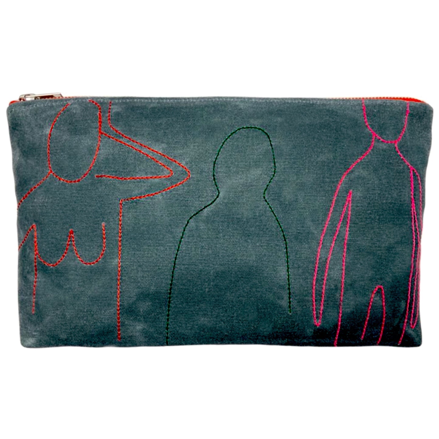 Nudes Waxed Canvas Pouch